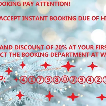 Contact Us At What App - 0041-798-079-427 To Book!! 4bedroom Penthouse In Le Chalet D'adrien Apartment